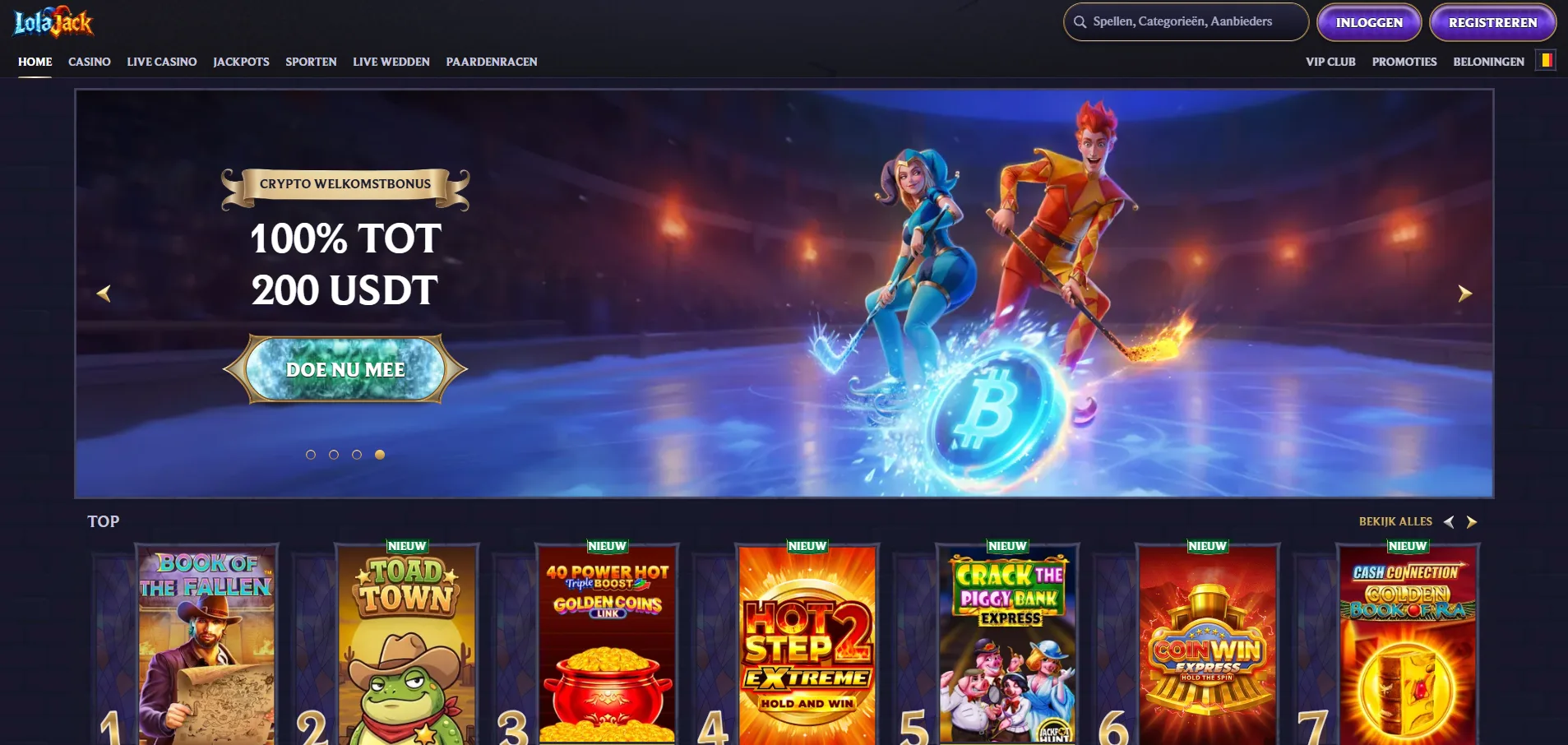 Lolajack Casino Registreren